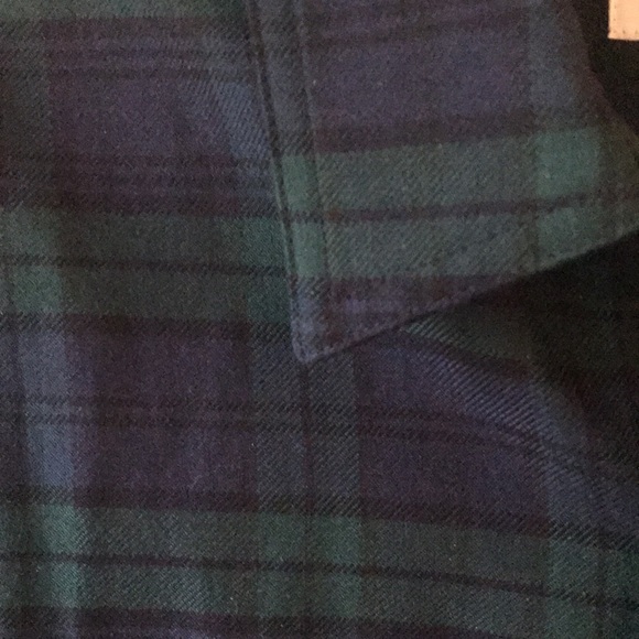 Duluth Trading Co. - Best Made Cotton Wool Blend Blackwatch Plaid Shirt - Picture 10 of 11